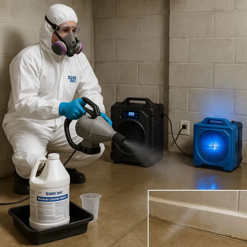 Sanitization and Odor Removal process in Herald Harbor, MD