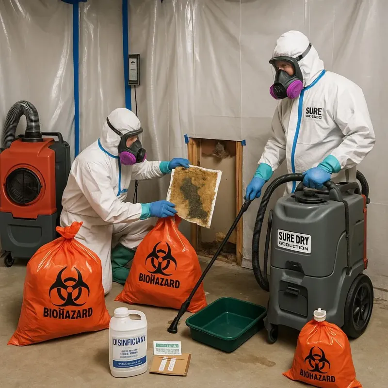 Contaminated Water Handling Protocols process in Herald Harbor, MD